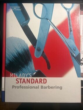 Standard Professional Barbering - Red and Blue Cover